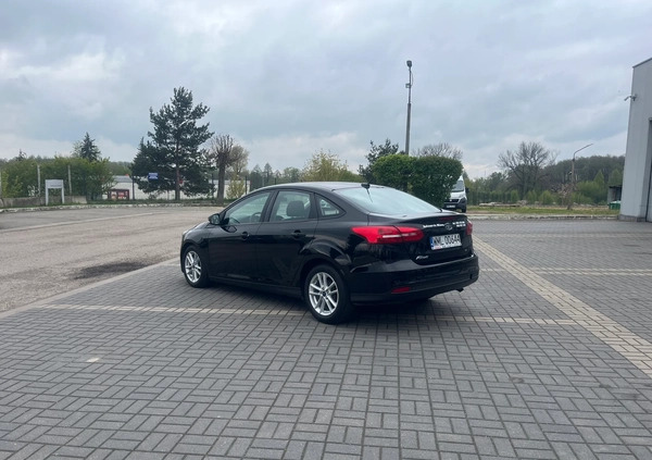 Ford Focus cena 39900 przebieg: 65100, rok produkcji 2017 z Kisielice małe 211